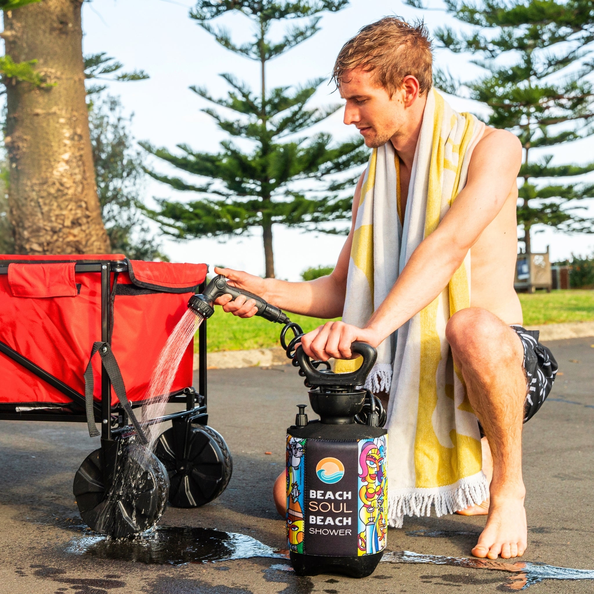 Portable Shower Livin' the Dream 5L