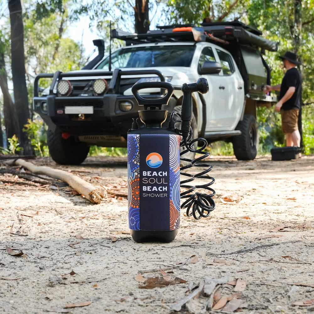 How to use your portable shower as a portable car washer