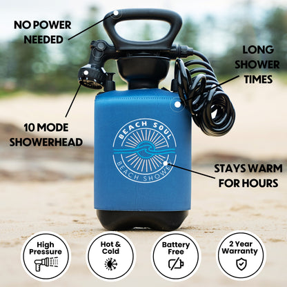 Portable Shower Ocean Rise 5L